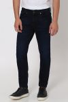 Deep Indigo Blue Ankle Length Originals Stretch Jeans