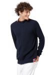 Zip Thru Sporty Sweater