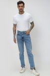 Light Blue Straight Fit Originals Stretch Jeans