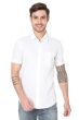 WHITE SLIM FIT CASUAL SHIRT