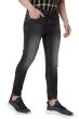 DENIM DELUXE STRETCH ANKLE LENGTH BLACK JEANS