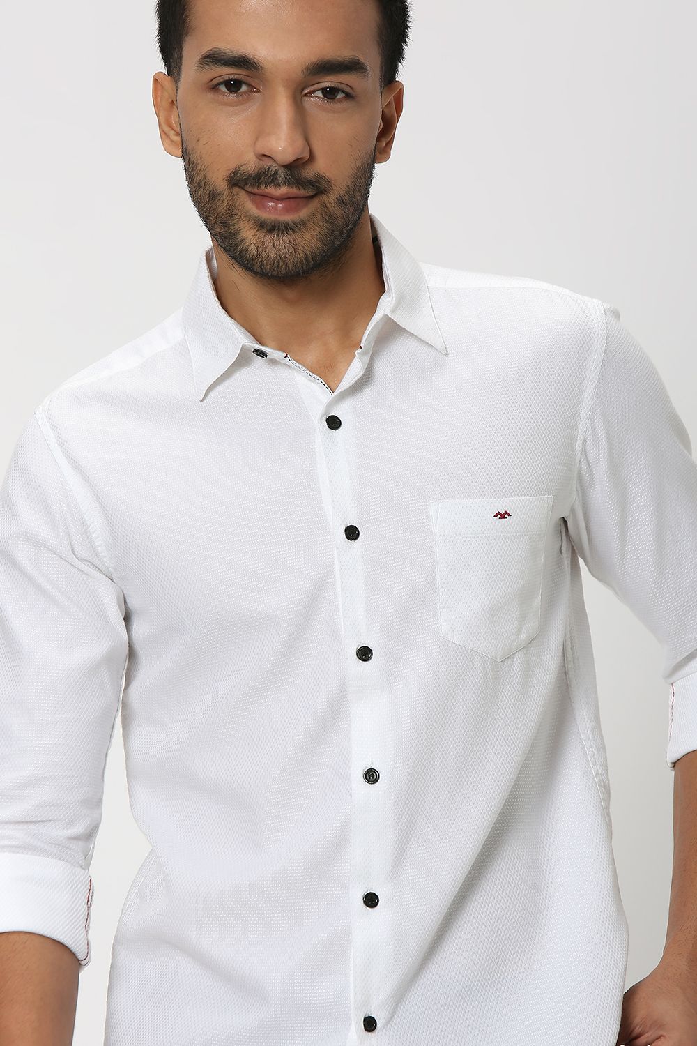 White colour shirt men Clearance