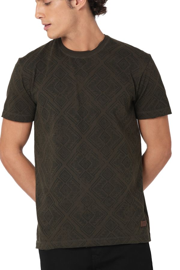 Olive Kilim Graphic Tee