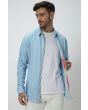 Blue & White Pin Stripe Shirt
