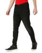 Black Ankle Length Knitted Stretch Jeans