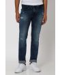 Indigo Blue Super Slim Fit Distressed Stretch Jeans