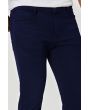 Deep Indigo Blue Ankle Length Jeans