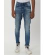 Mid Blue Skinny Fit Originals Stretch Jeans