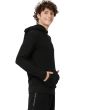 Black Badged Hoodie