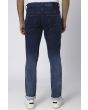 Deep Indigo Blue Skinny Fit Denim Deluxe Stretch Jeans