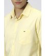 Yellow Chambray Plain Shirt