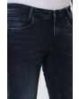 Deep Indigo Blue Bootcut Denim Deluxe Stretch Jeans