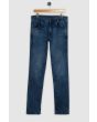 Blue Black Super Slim Fit Denim Deluxe Stretch Jeans