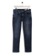 Blue Black Straight Fit Original Stretch Jeans