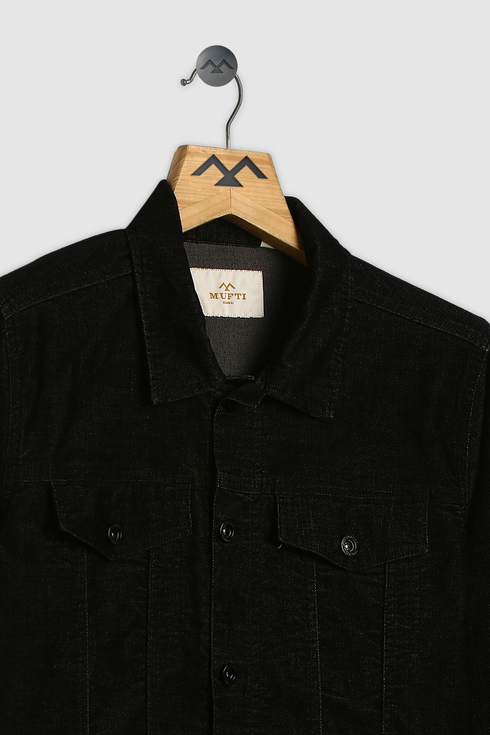 Buy Black Velvet Jean Trucker Jacket Online at Muftijeans