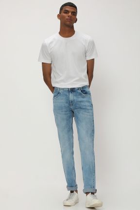 Light Blue Narrow Fit Originals Stretch Jeans